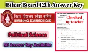 Political Science Answer Key 2025